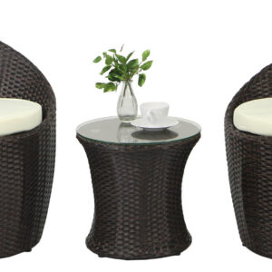 Sorrento Patio Set Brown