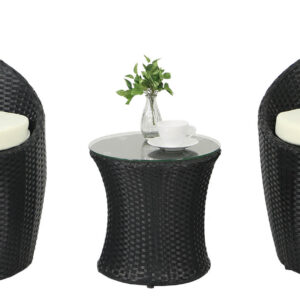 Sorrento Patio Set Black