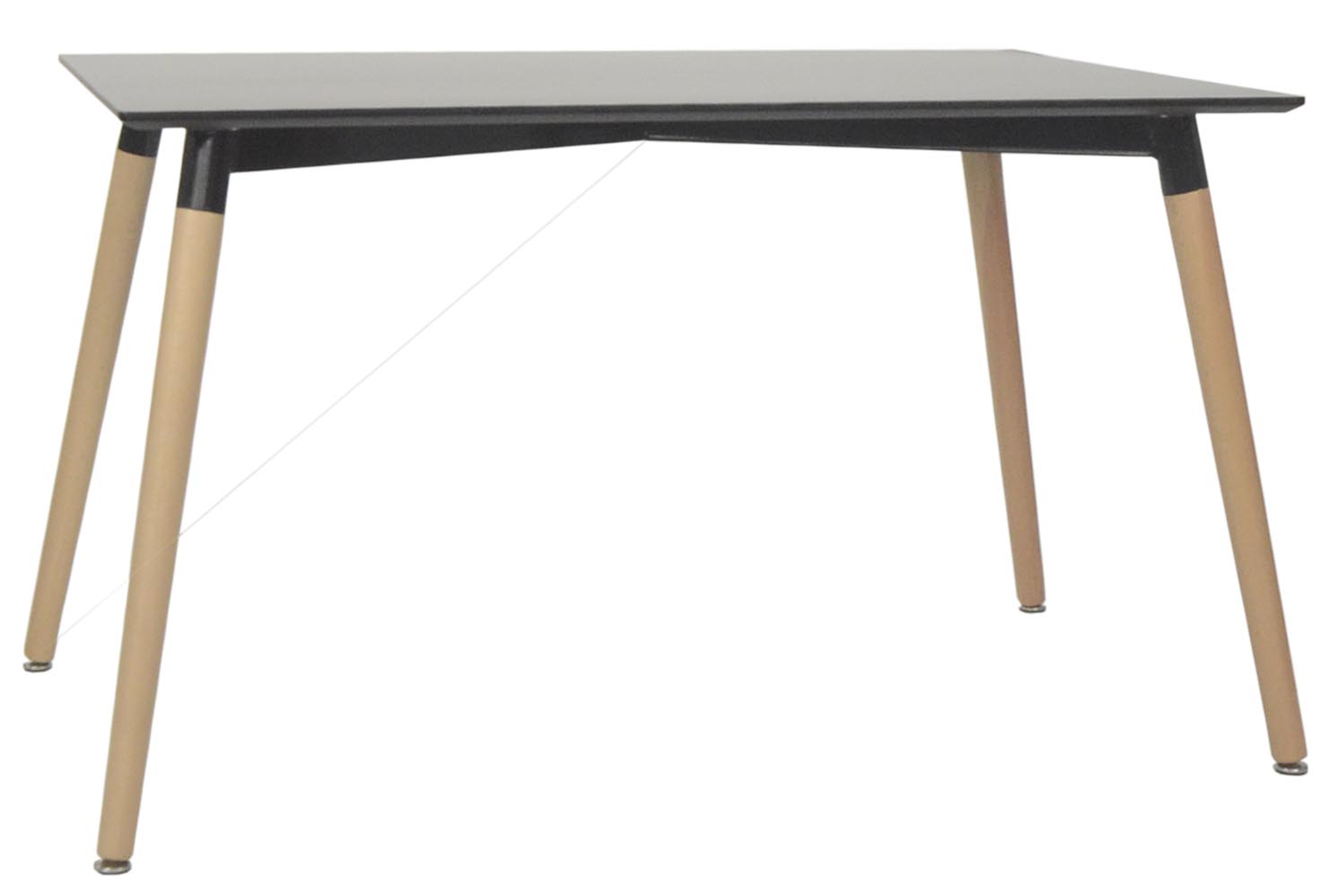 Vincente Dining Table-Black (Medium) - Image 2