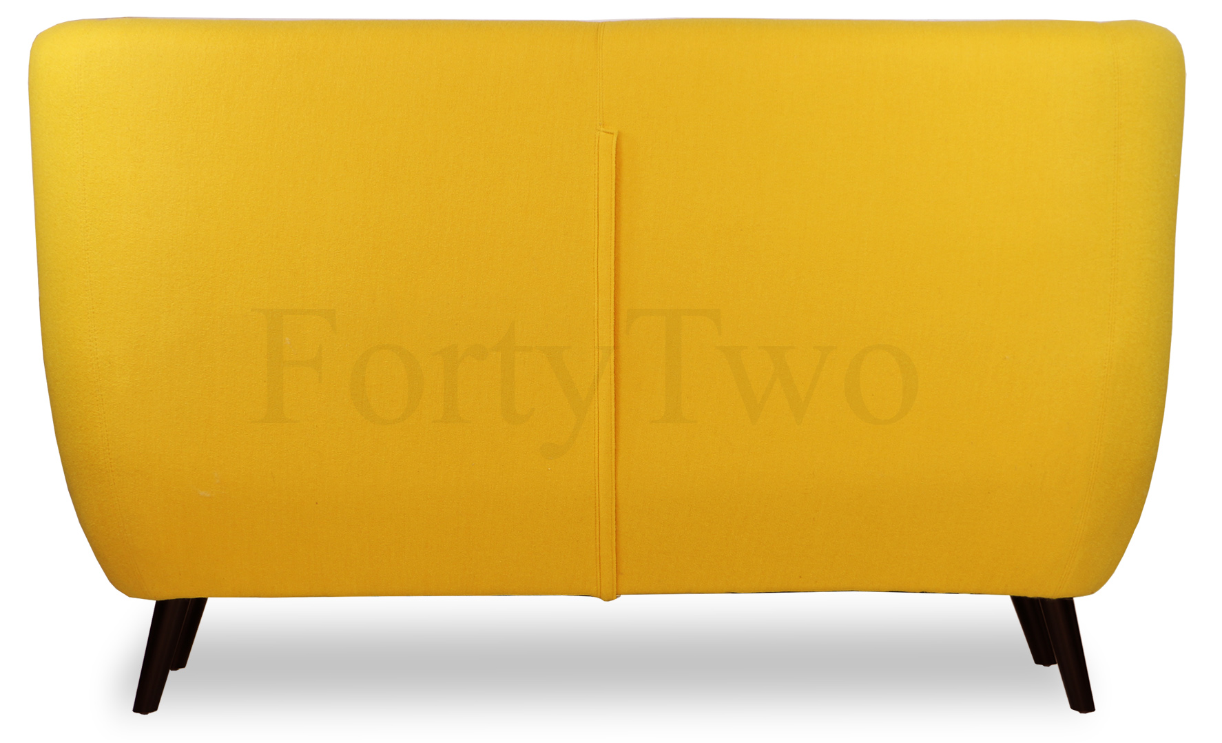 Replica WingBack Designer 2 Seater Sofa (Yellow) - Image 4