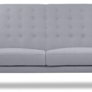 Replica WingBack Designer 3 Seater Sofa (Light Grey)