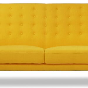 Replica WingBack Designer 3 Seater Sofa (Yellow)