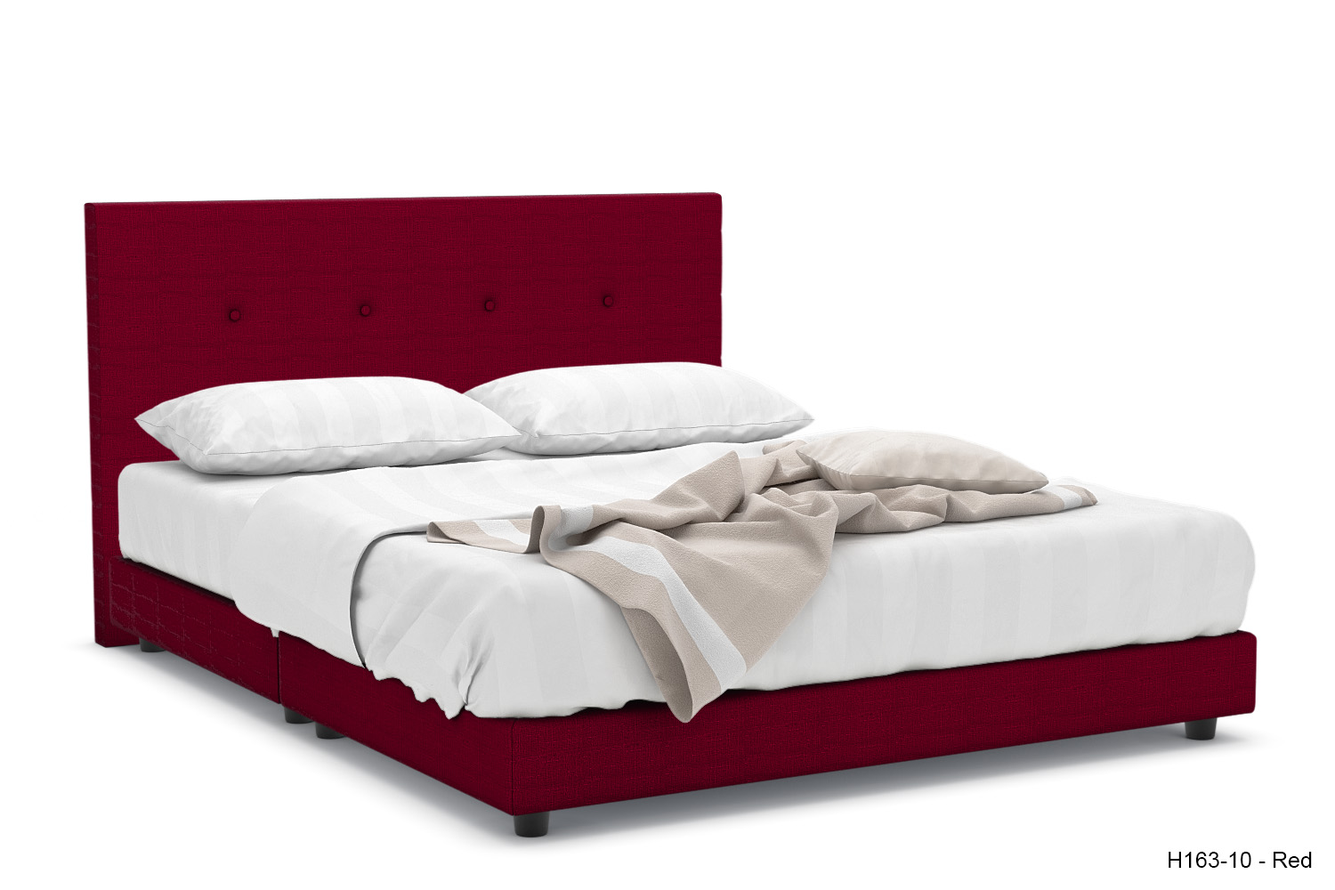 Perlyn Fabric Bed Frame - Image 5