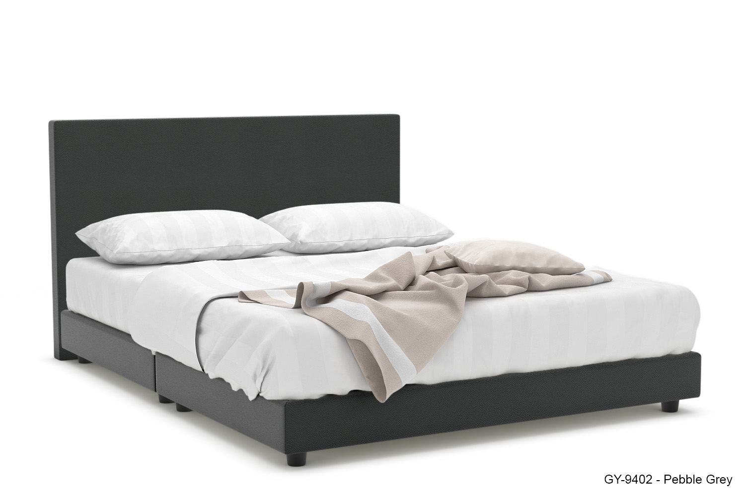 Hester Faux Leather Bed Frame - Image 5