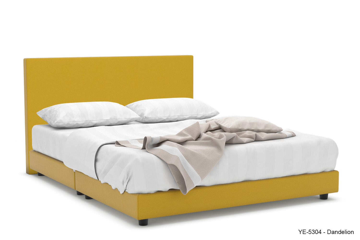 Hester Faux Leather Bed Frame - Image 3
