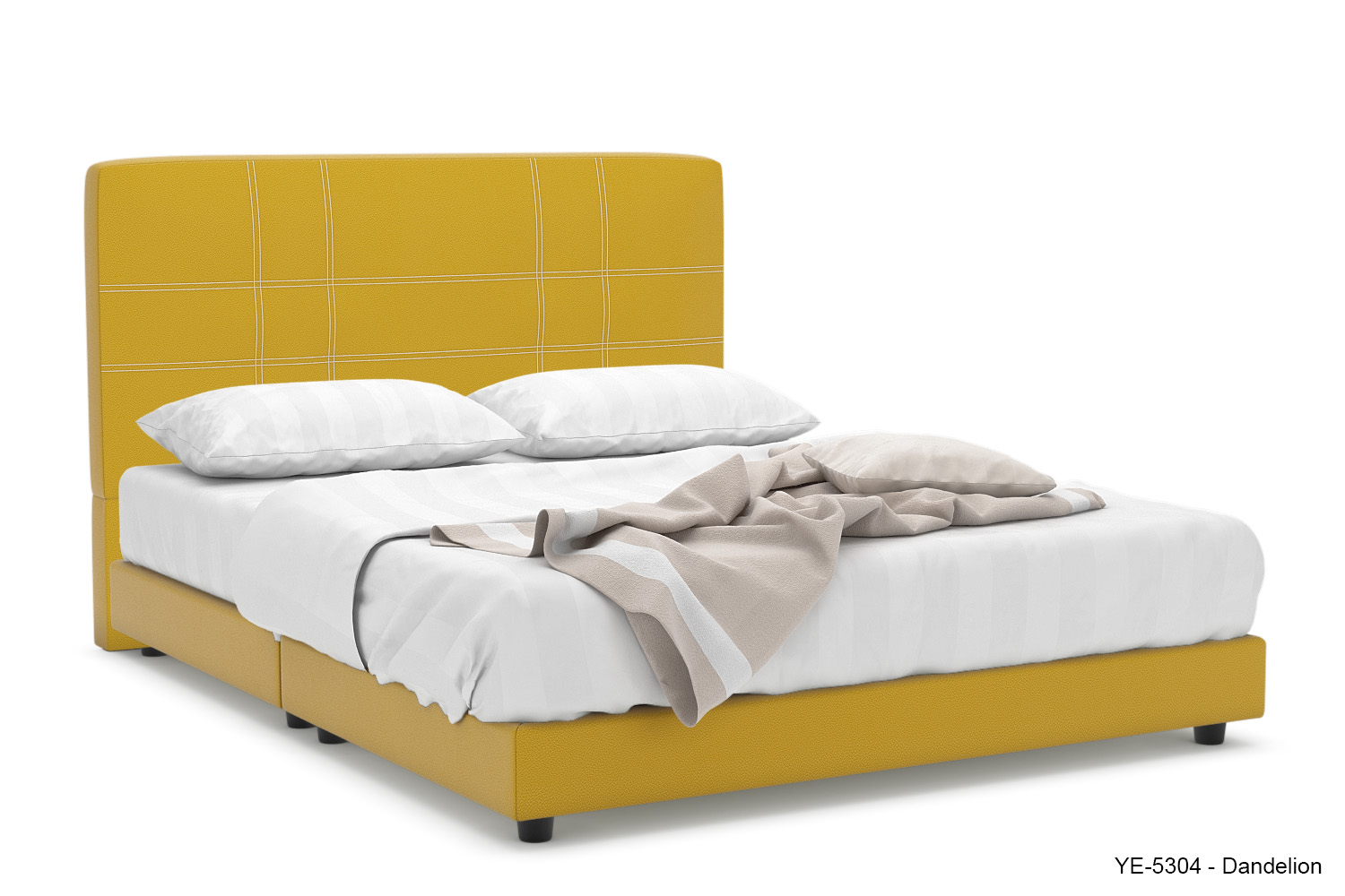 Vita Faux Leather Bed Frame - Image 5