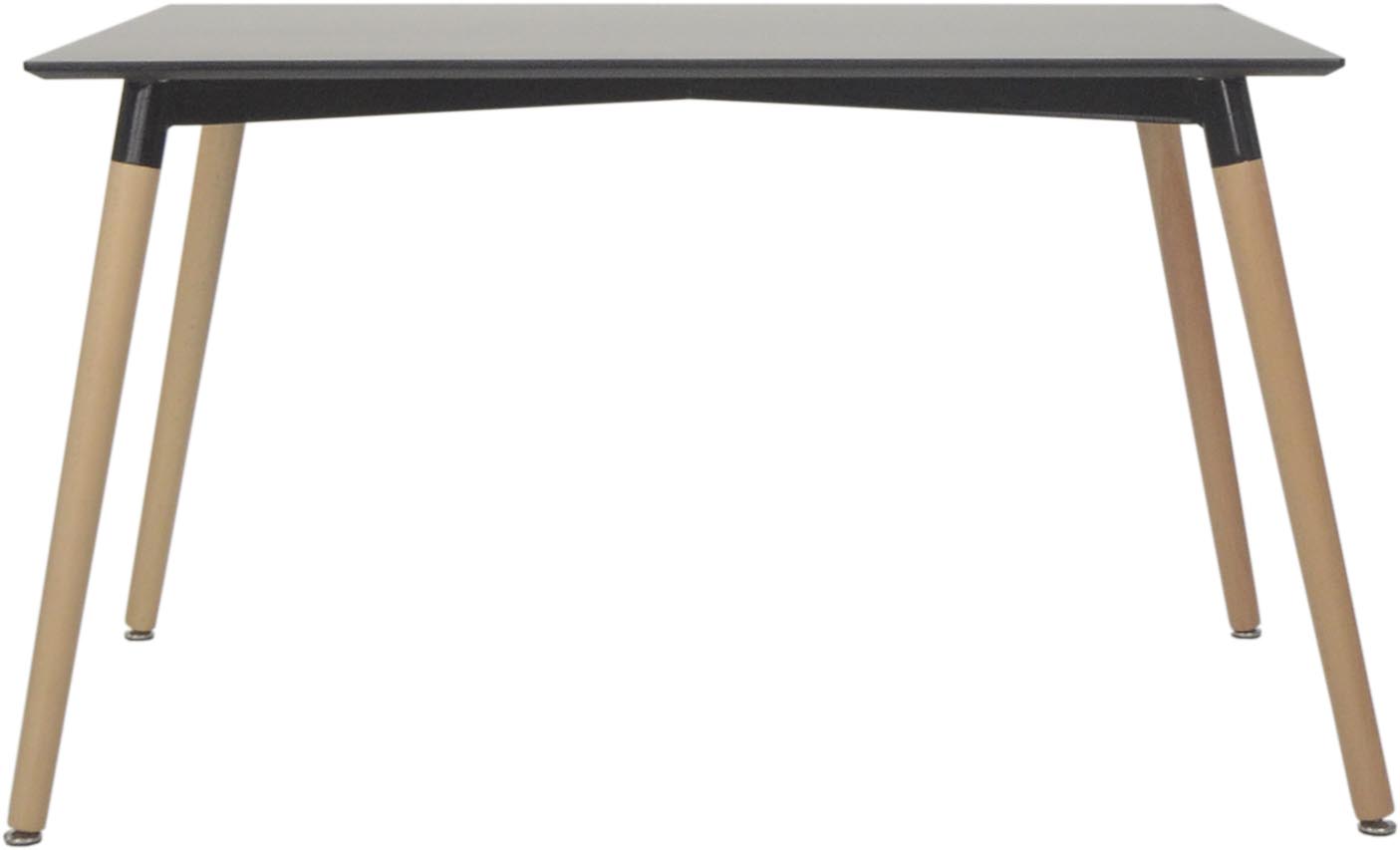 Vincente Dining Table-Black (Medium)
