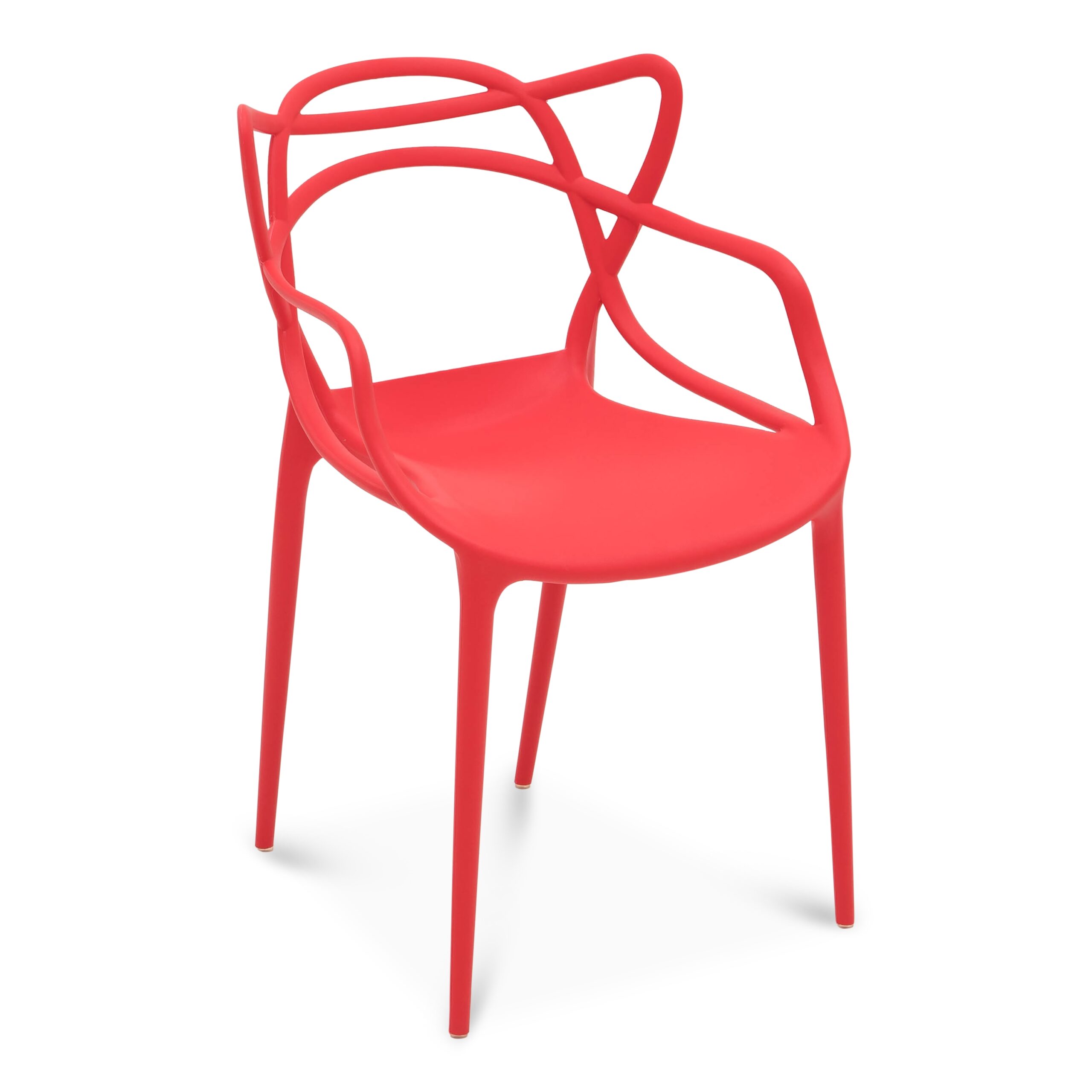 Camelia Designer Chair (Red) - Image 2