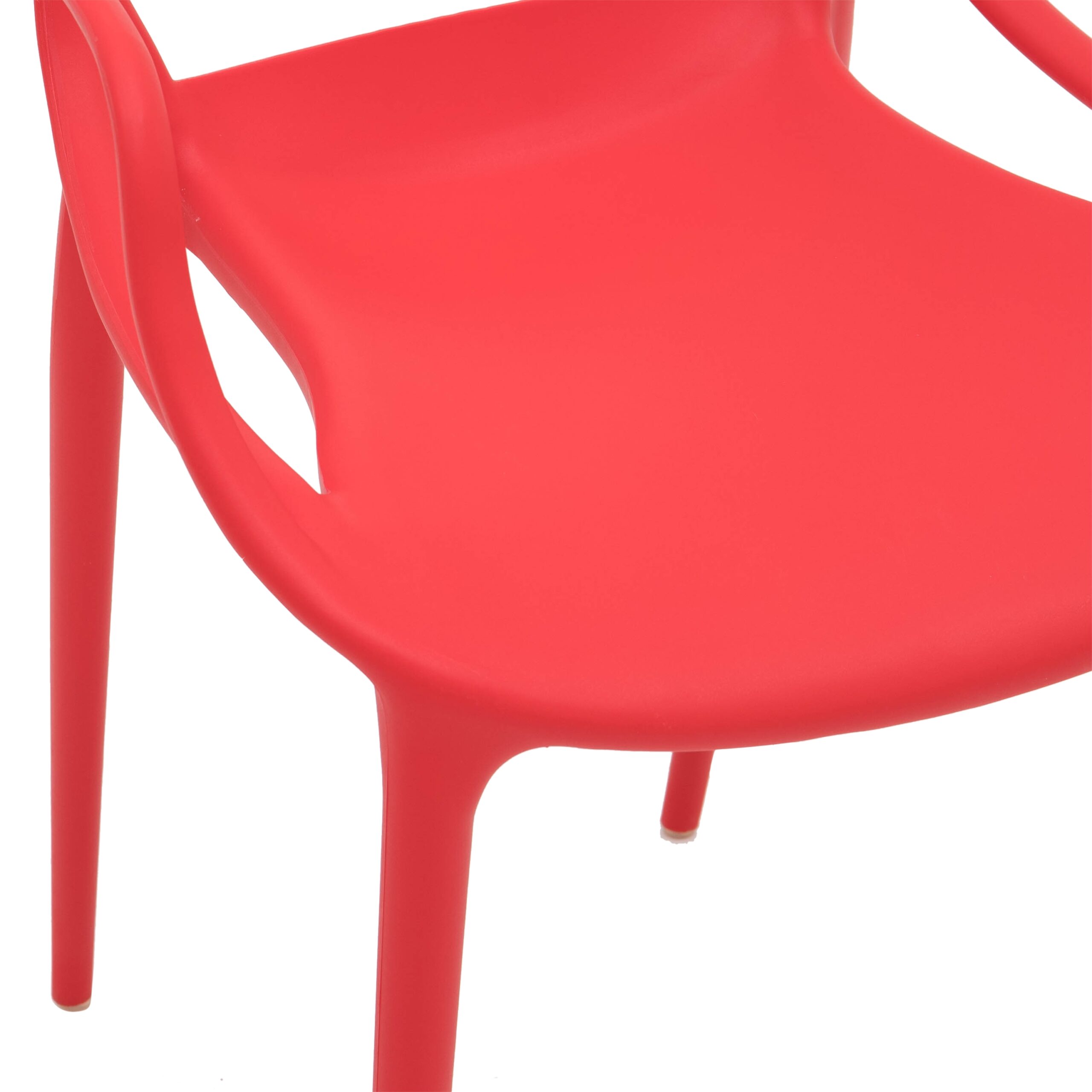 Camelia Designer Chair (Red) - Image 4
