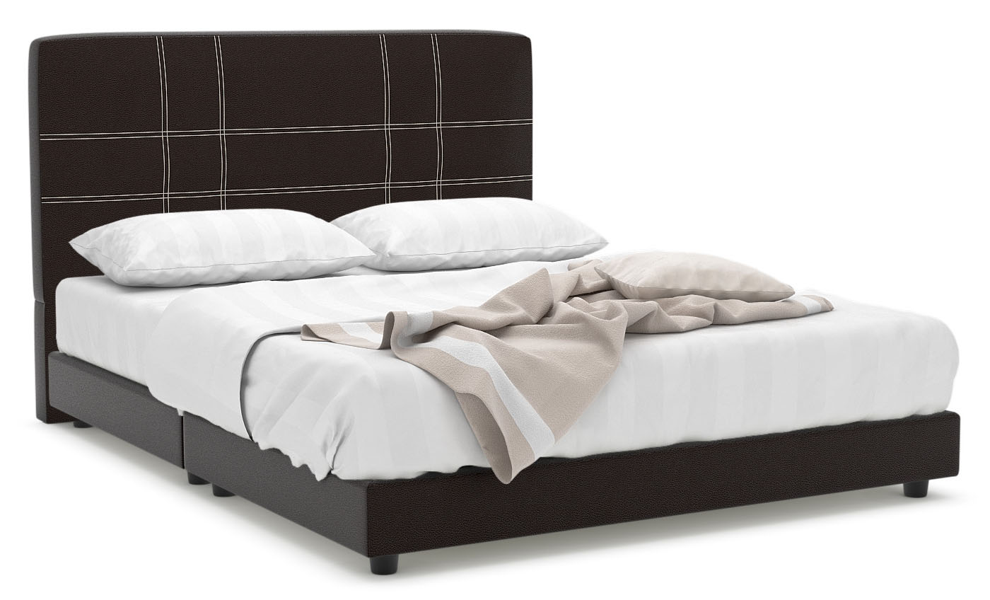 Vita Faux Leather Bed Frame - Image 2