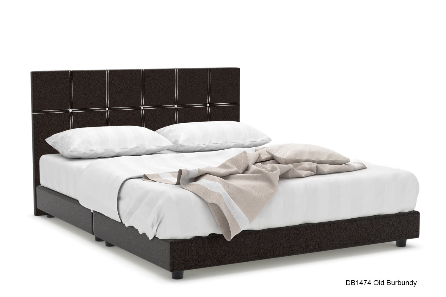 Fred Faux Leather Bed Frame - Image 6