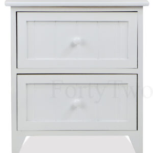 Clover 2 Drawer Side Table
