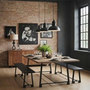 Logger Dining Set