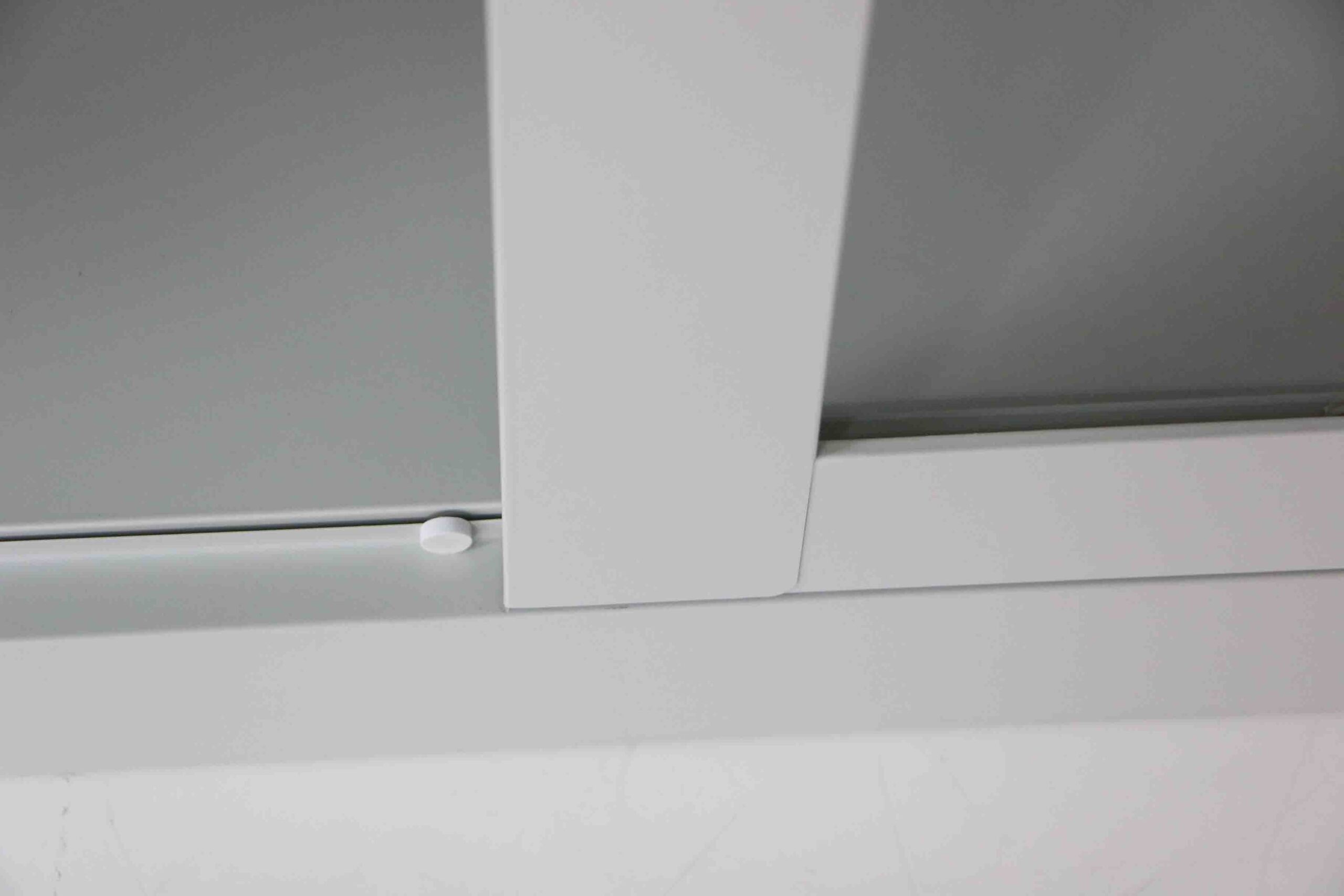 Helena High Steel Filing Cabinet Light Grey - Image 6