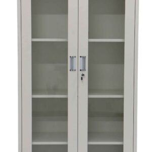 Helena High Steel Filing Cabinet Ivory