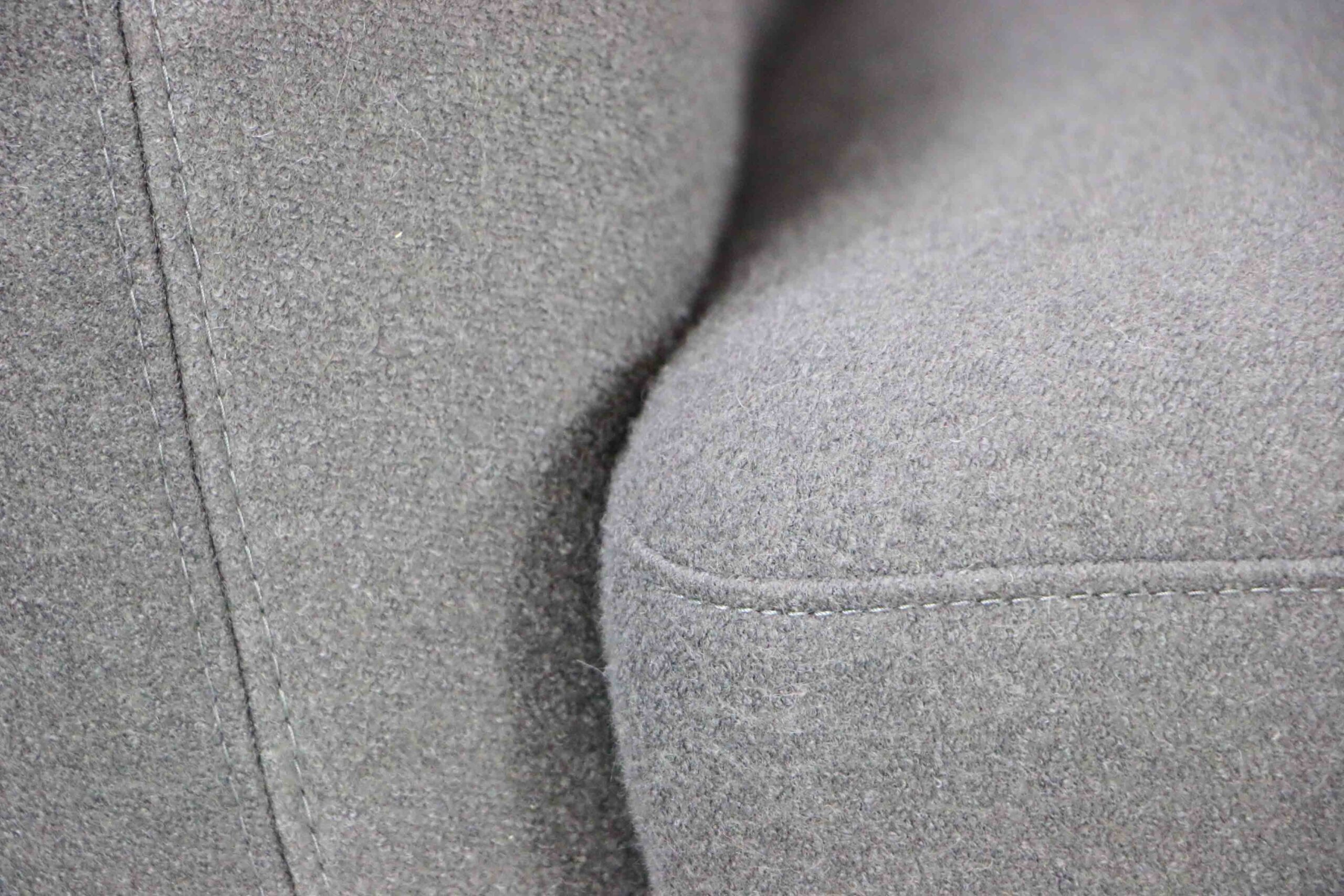 Replica WingBack Designer 2 Seater Sofa (Charcoal) - Image 10