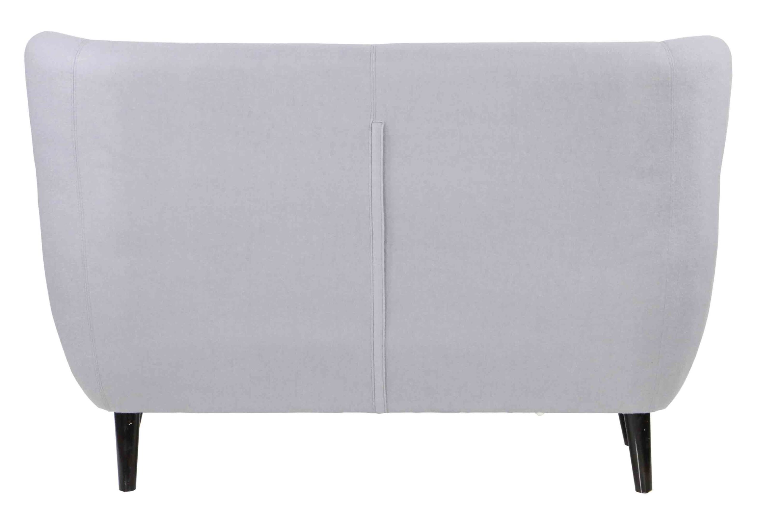 Replica WingBack Designer 2 Seater Sofa (Light Grey) - Image 5