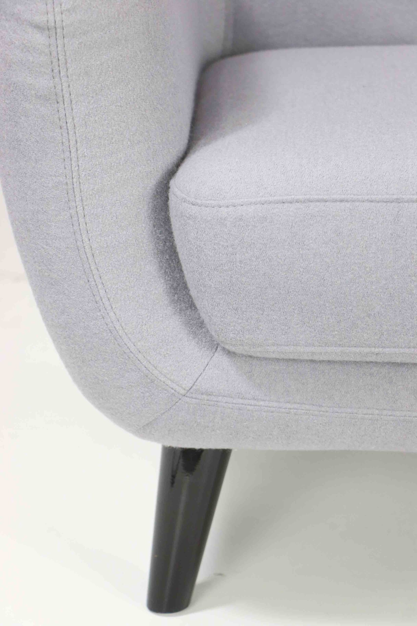 Replica WingBack Designer 2 Seater Sofa (Light Grey) - Image 6