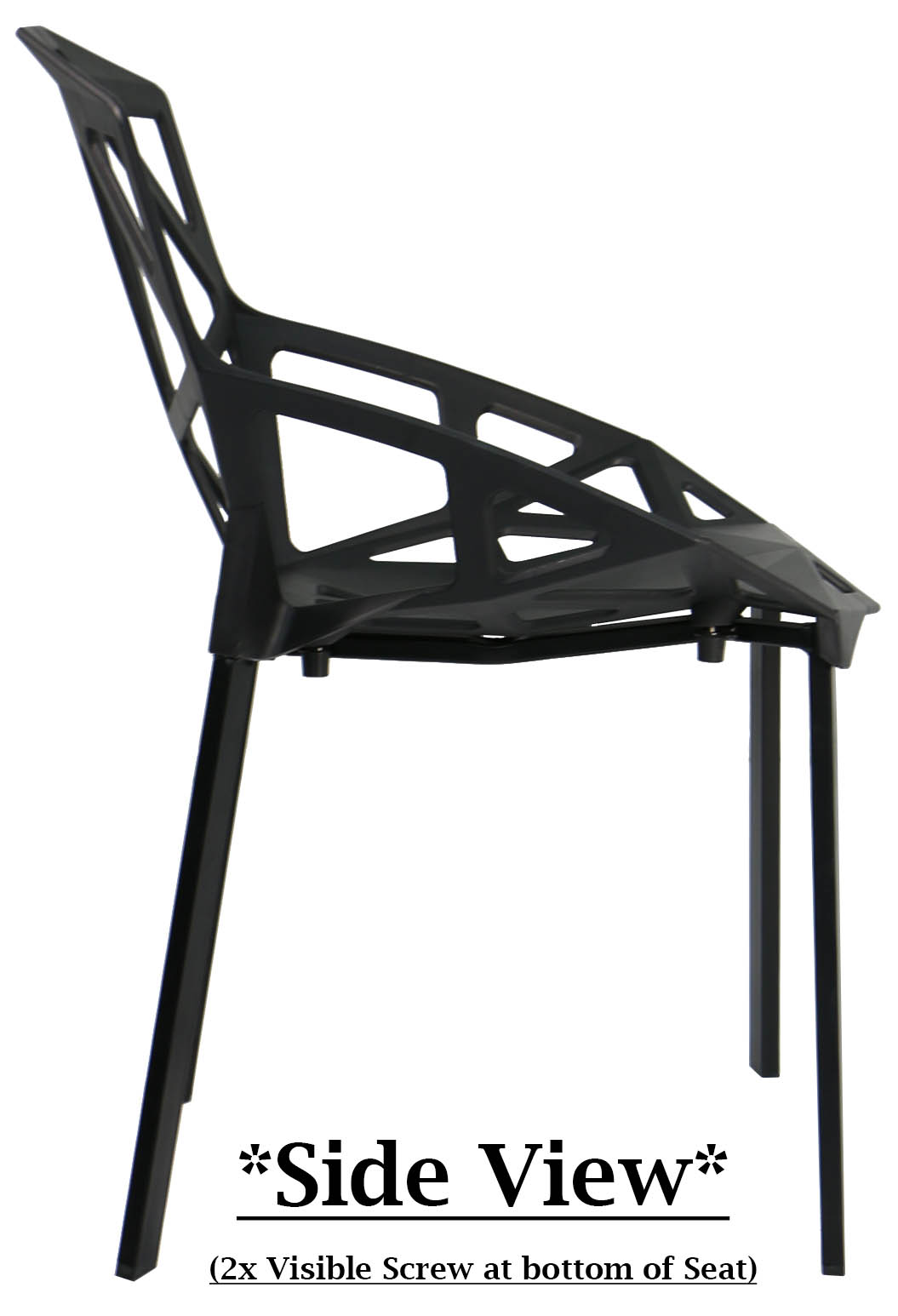Gendna Chair (Black) - Image 3