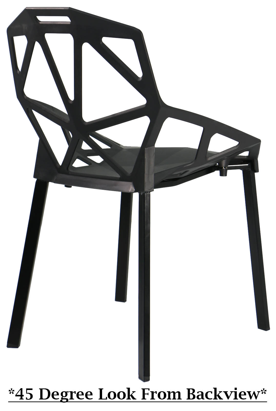 Gendna Chair (Black) - Image 4