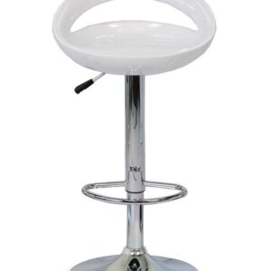 Jaymi Bar Stool (White)