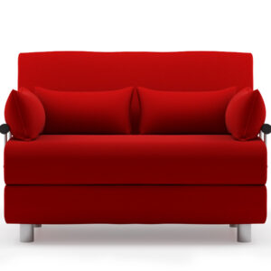 Rolly Sofa Bed (Fabric Red)