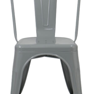 Retro Metal Chair (Grey)